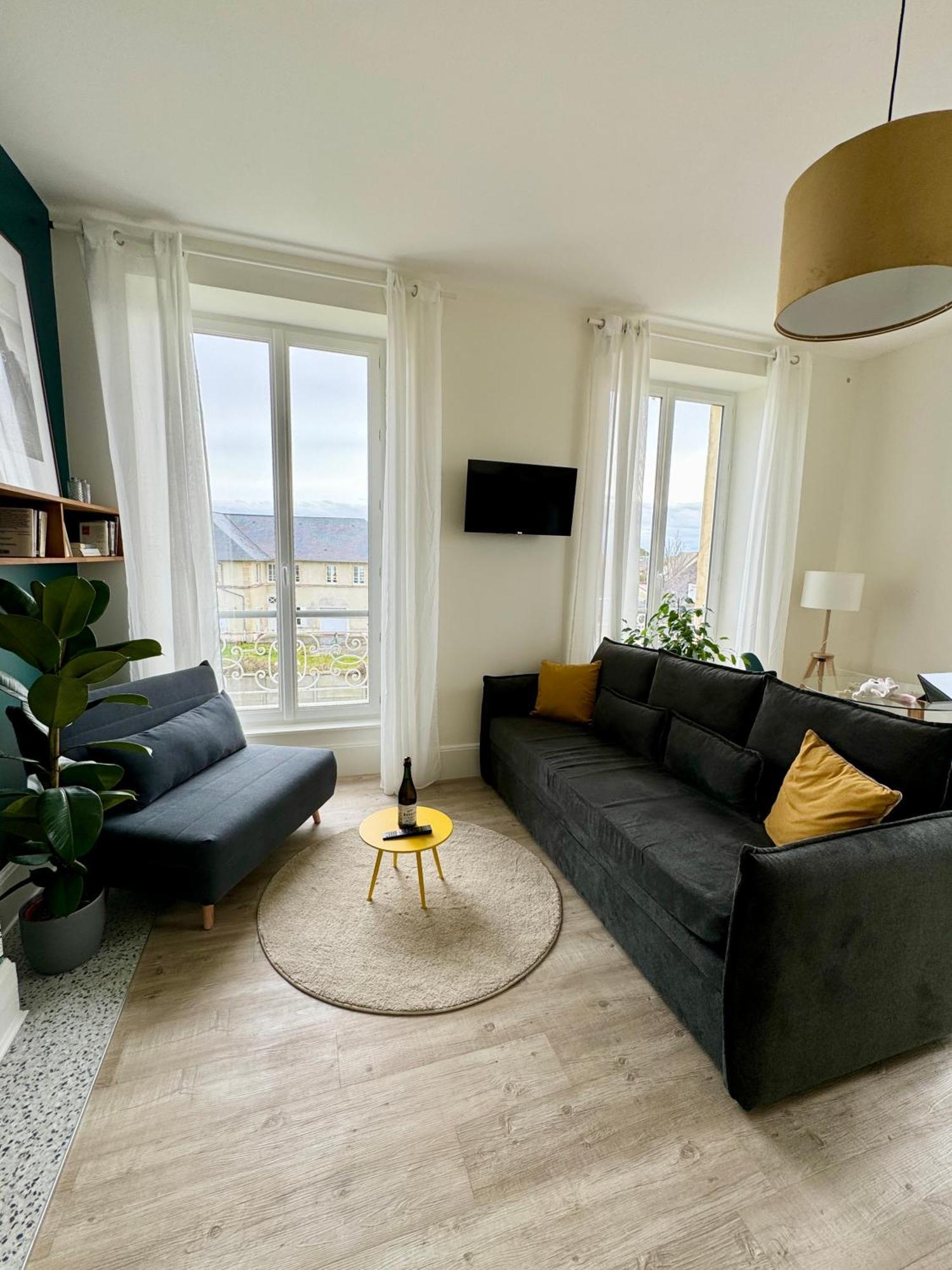 Sunny Apt On D-Day Beach With Parking Saint-Côme-de-Fresné Buitenkant foto